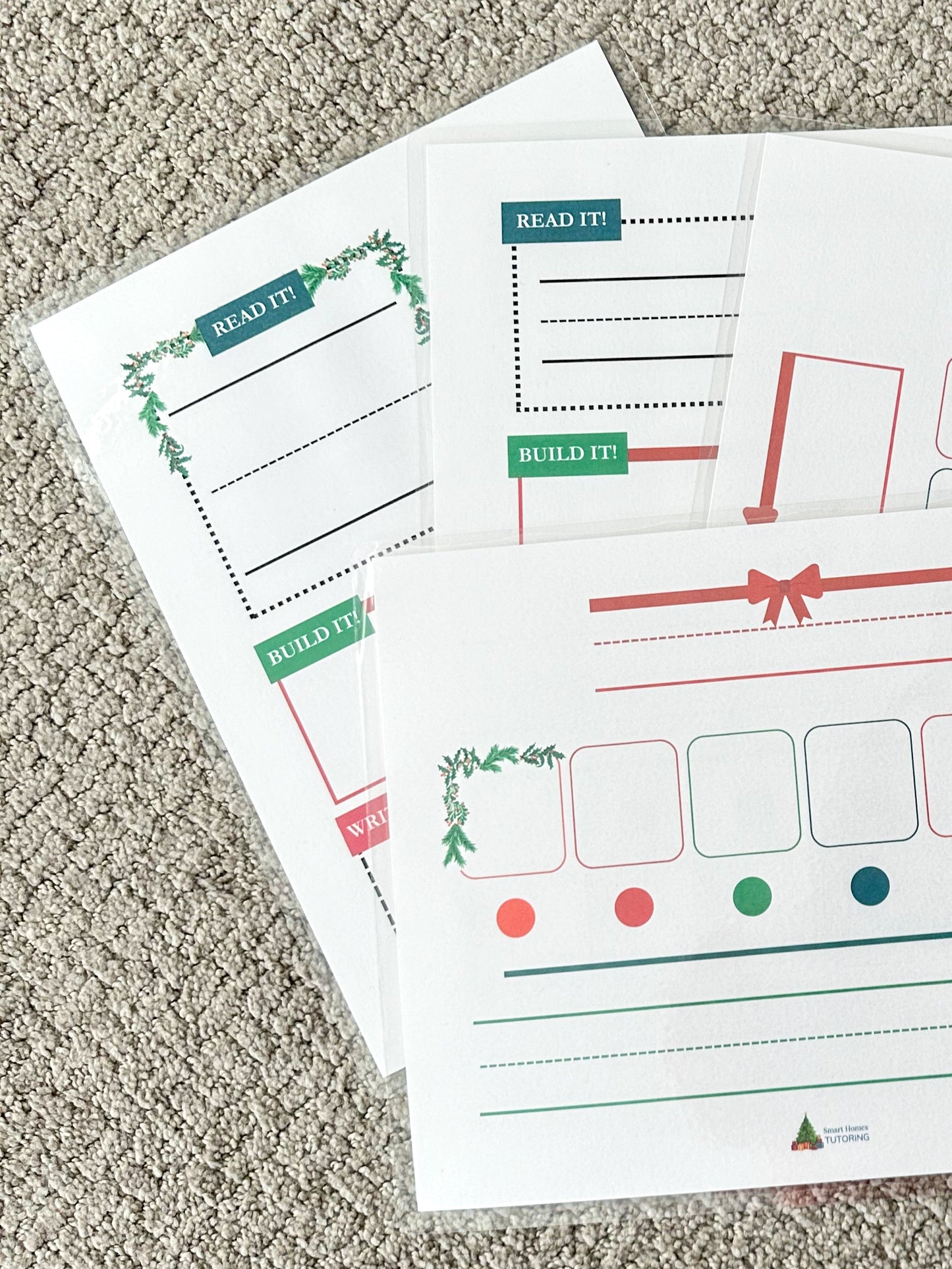 DIGITAL | Christmas Workmat Pack
