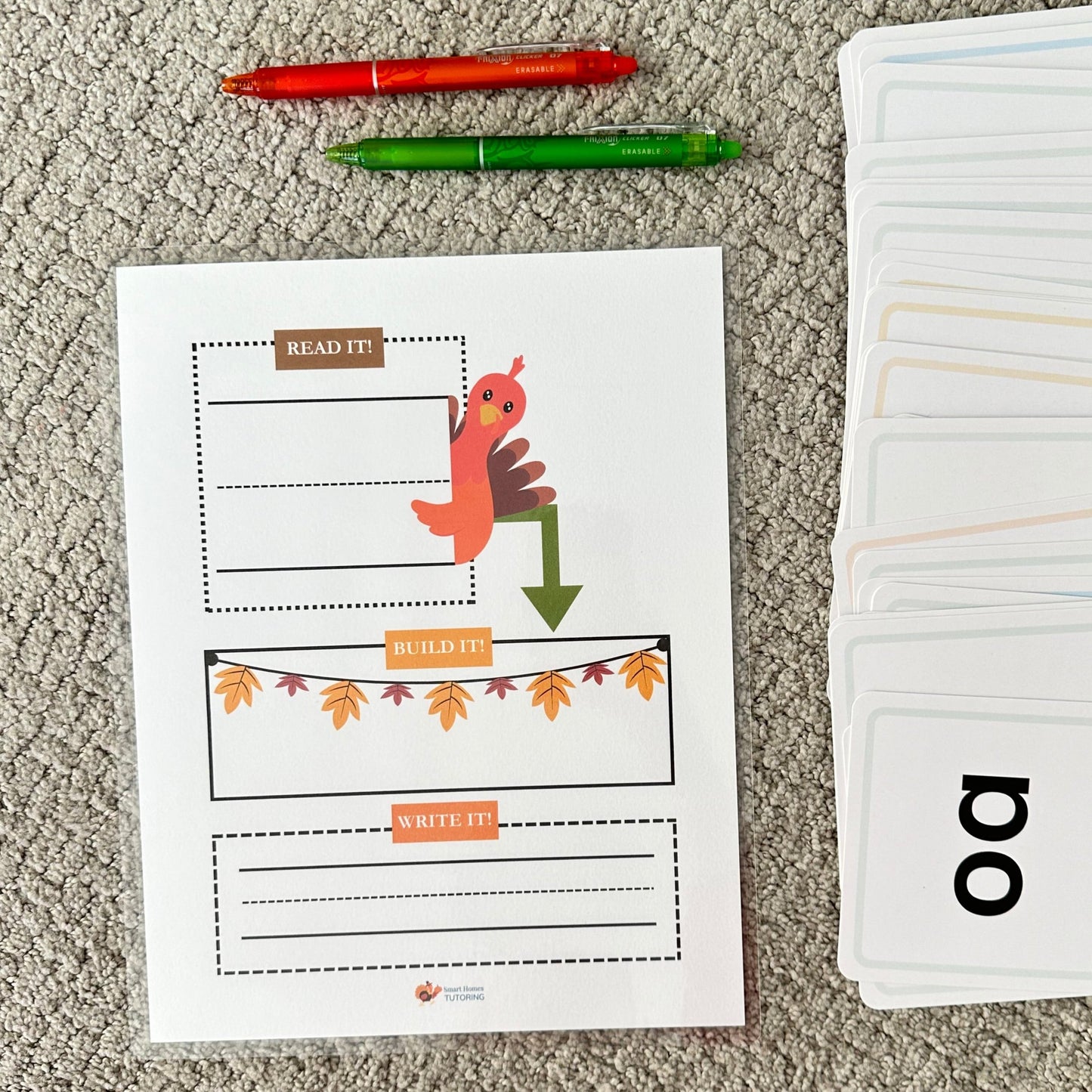 DIGITAL | Thanksgiving Workmat Pack