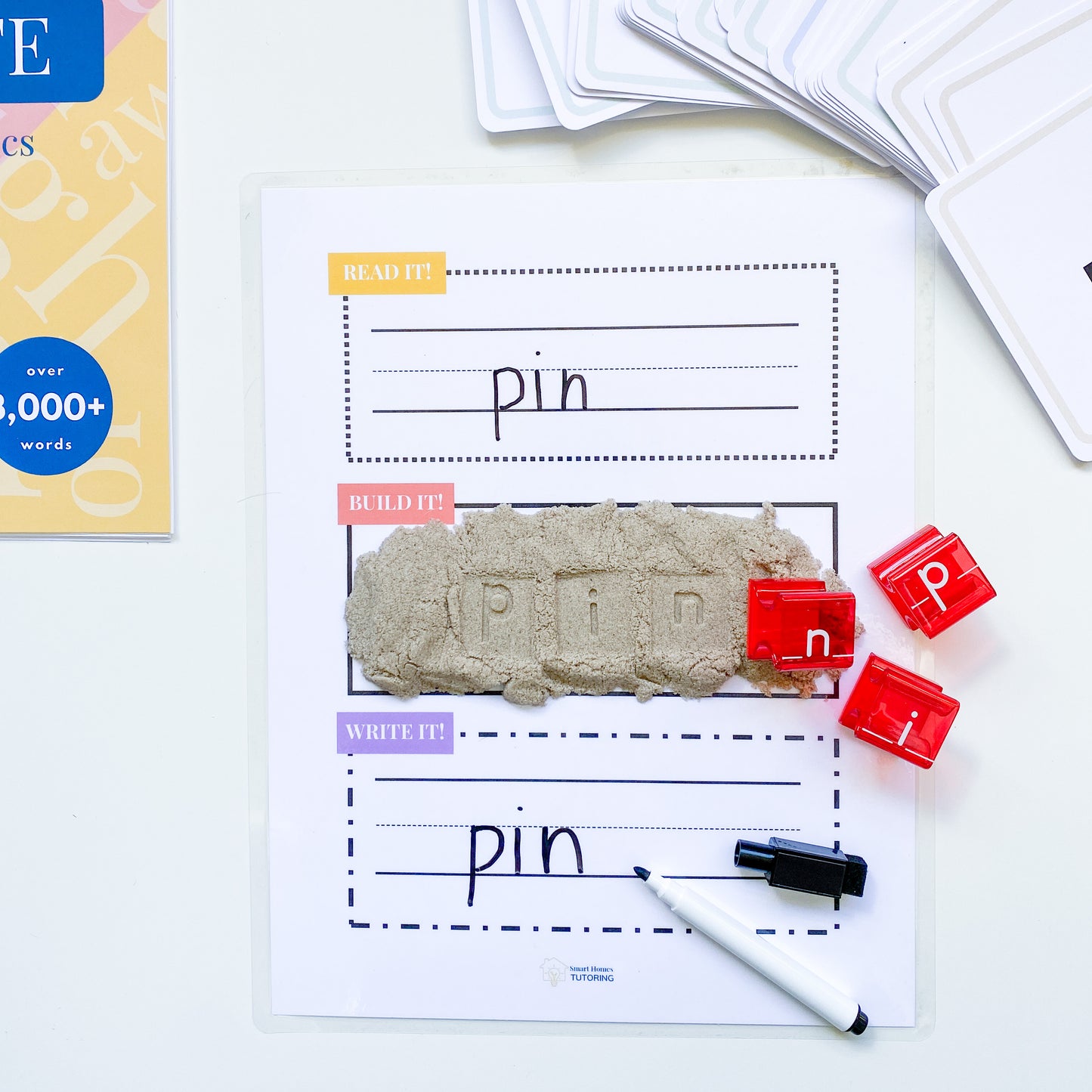 Spelling & Phonics Workmat Pack