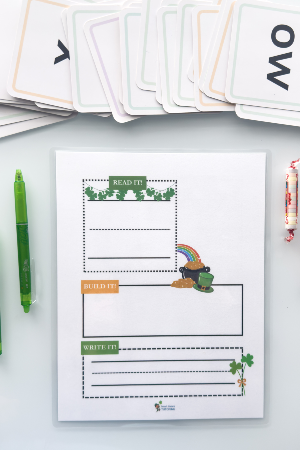 DIGITAL | St. Patrick's Day Workmat Pack