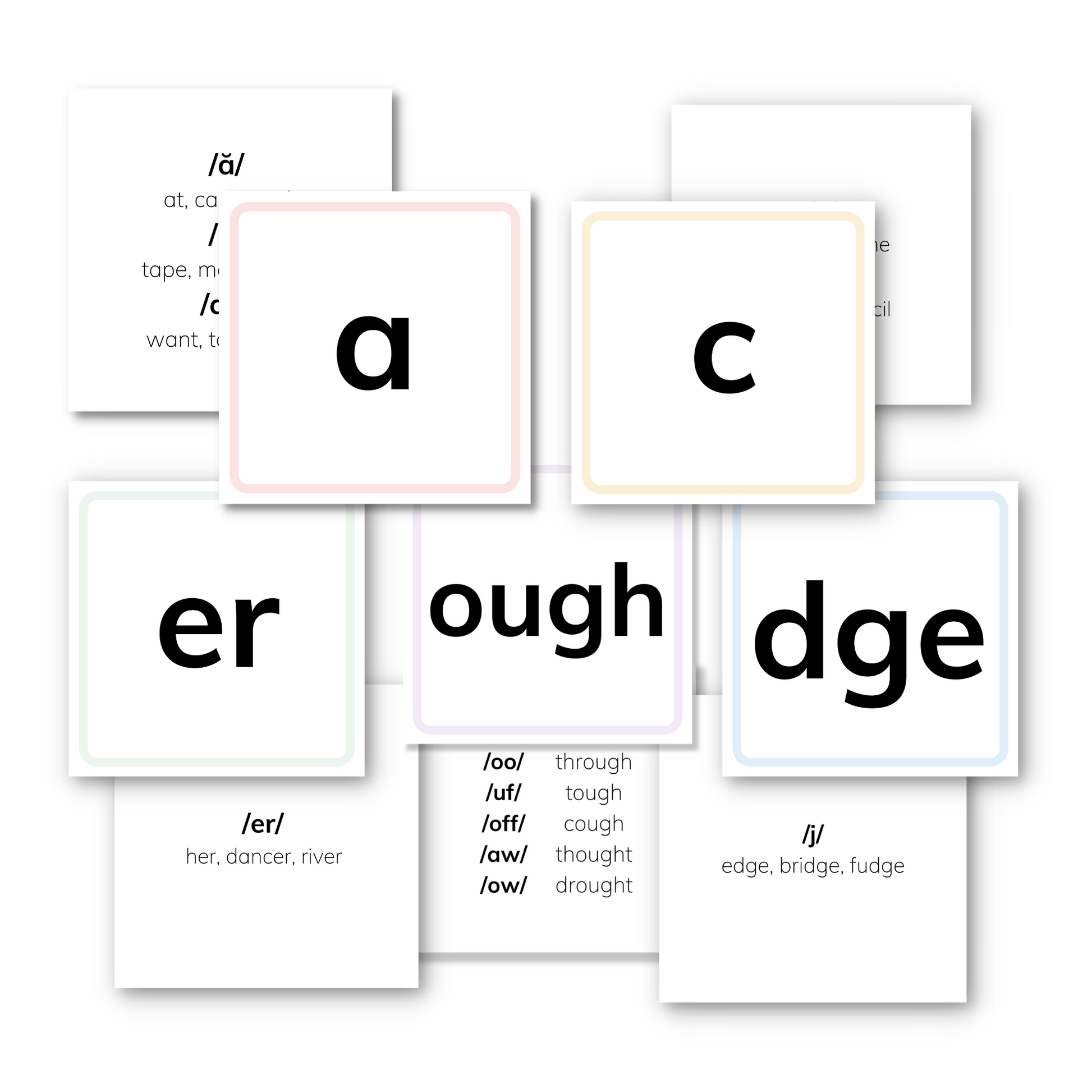 SoR Phonics Flashcards