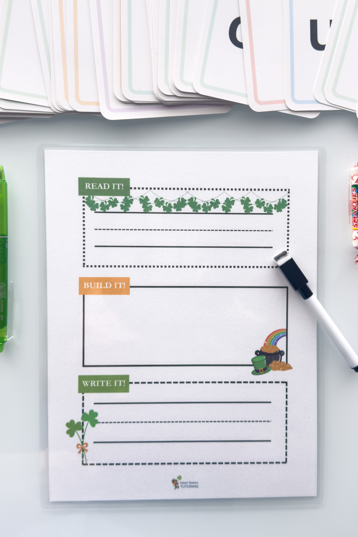 DIGITAL | St. Patrick's Day Workmat Pack