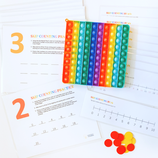 Skip Counting Learning Pack